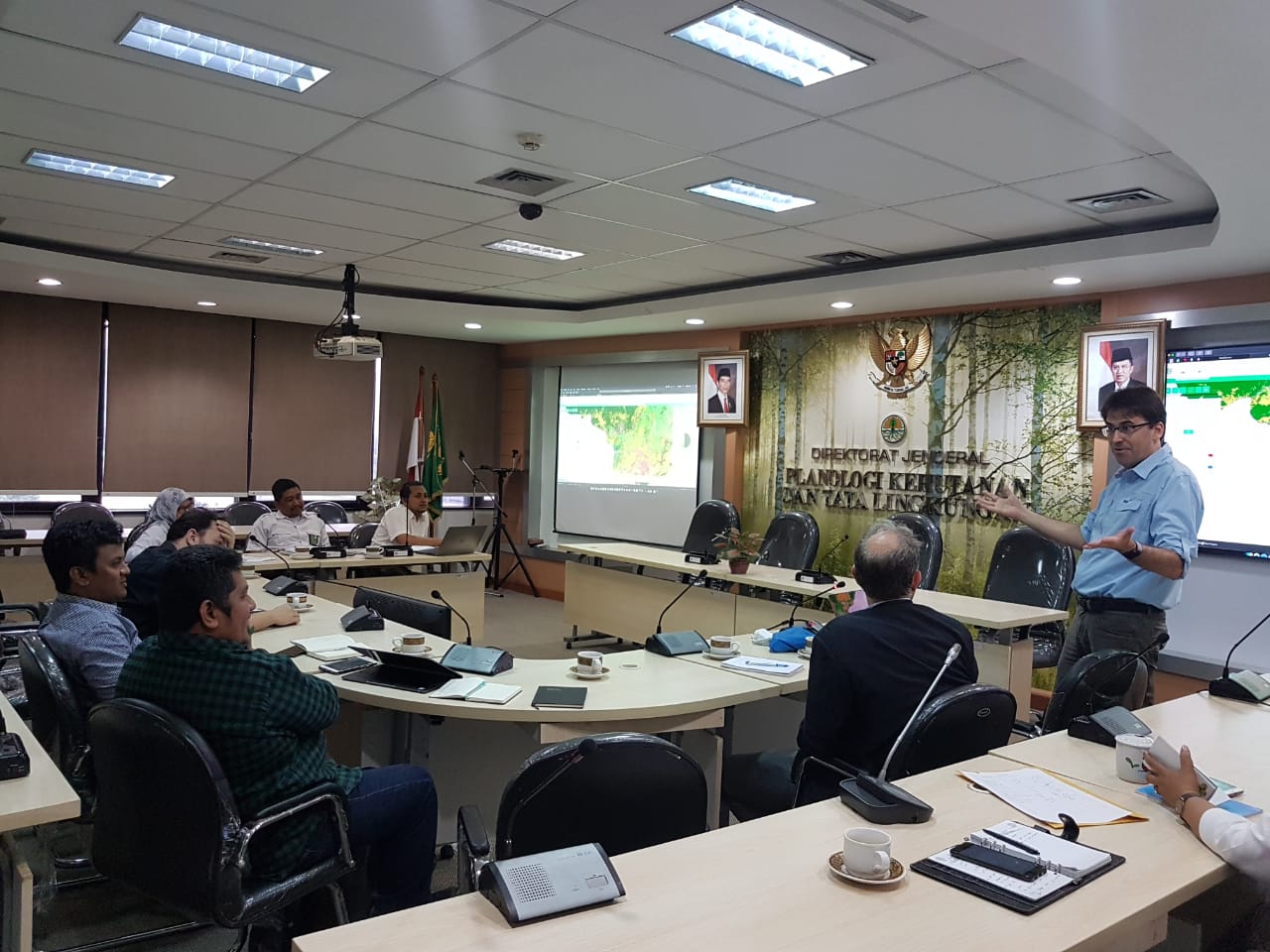Introduction of the MapBiomas Brazil platform to the Indonesian Government and NGOs